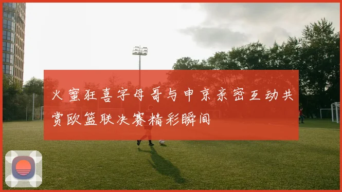 火蜜狂喜字母哥与申京亲密互动共赏欧篮联决赛精彩瞬间